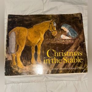 Christmas In The  Stable By Astrid Lindgren, Paperback, 1979